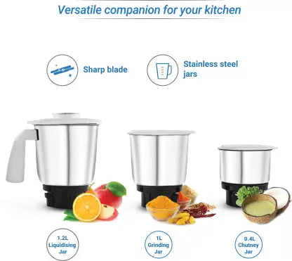 Flipkart SmartBuy PowerChef Premium 500 W Mixer Grinder Flipkart SmartBuy PowerChef Premium 500 W Mixer Grinder